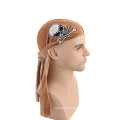 Skull pattern bandanas hair accessories headwrap turban